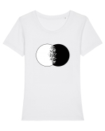 Infinite explosion Tricou mânecă scurtă guler larg fitted Damă Expresser