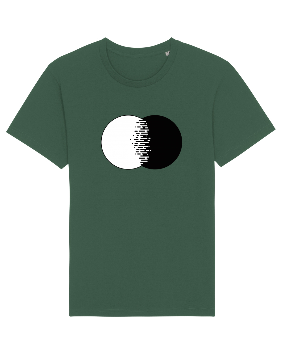 Tricou mânecă scurtă Unisex Rocker Bottle Green