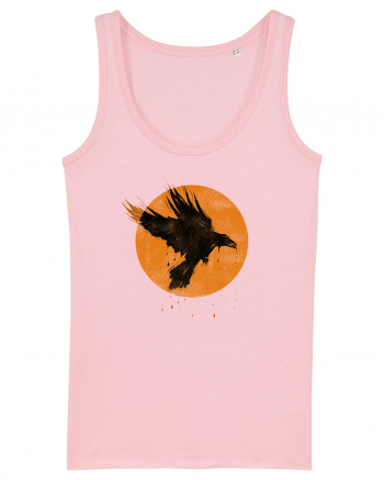 Raven in the Sun Cotton Pink