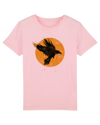 Raven in the Sun Cotton Pink