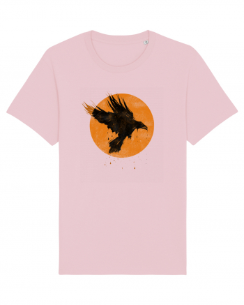 Raven in the Sun Cotton Pink