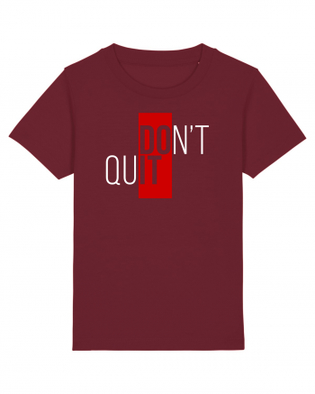 Don't quit Burgundy