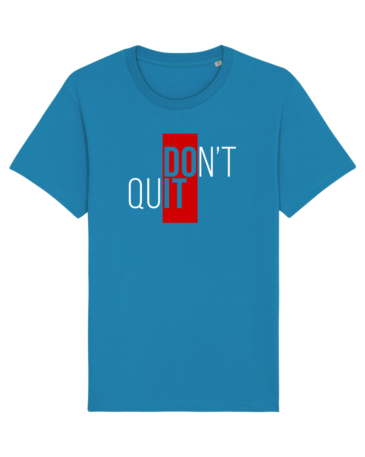 Tricou mânecă scurtă Unisex Rocker Azur