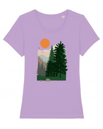 Mountains. Lavender Dawn