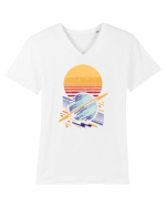 Planets Tricou mânecă scurtă guler V Bărbat Presenter