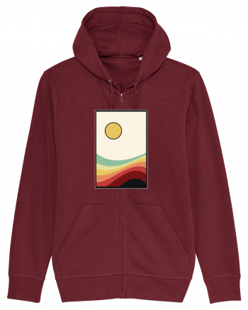 Retro sun Burgundy