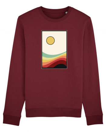 Retro sun Burgundy