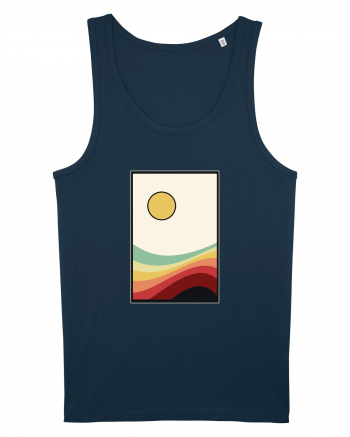 Retro sun Navy