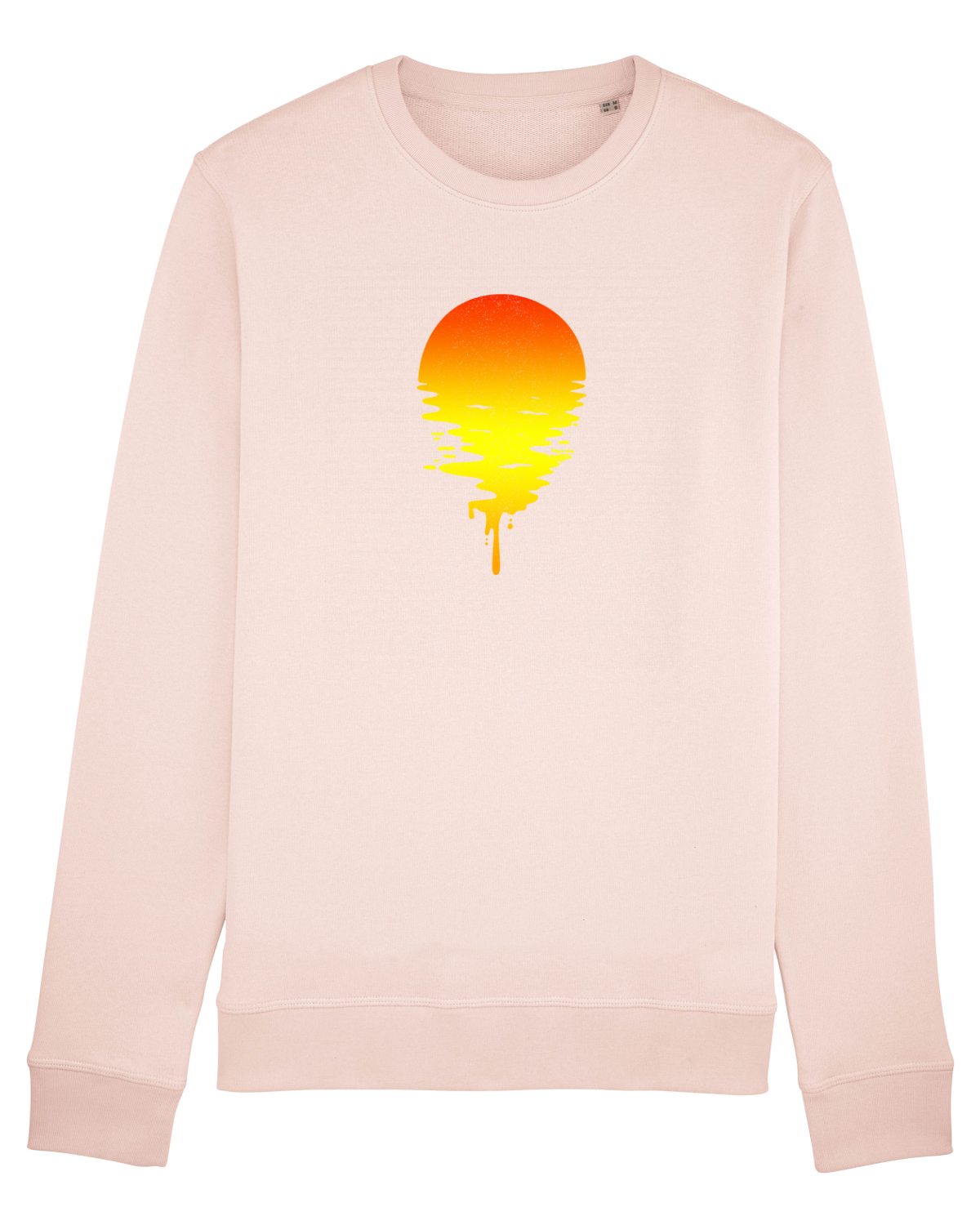 Bluză mânecă lungă Unisex Rise Candy Pink