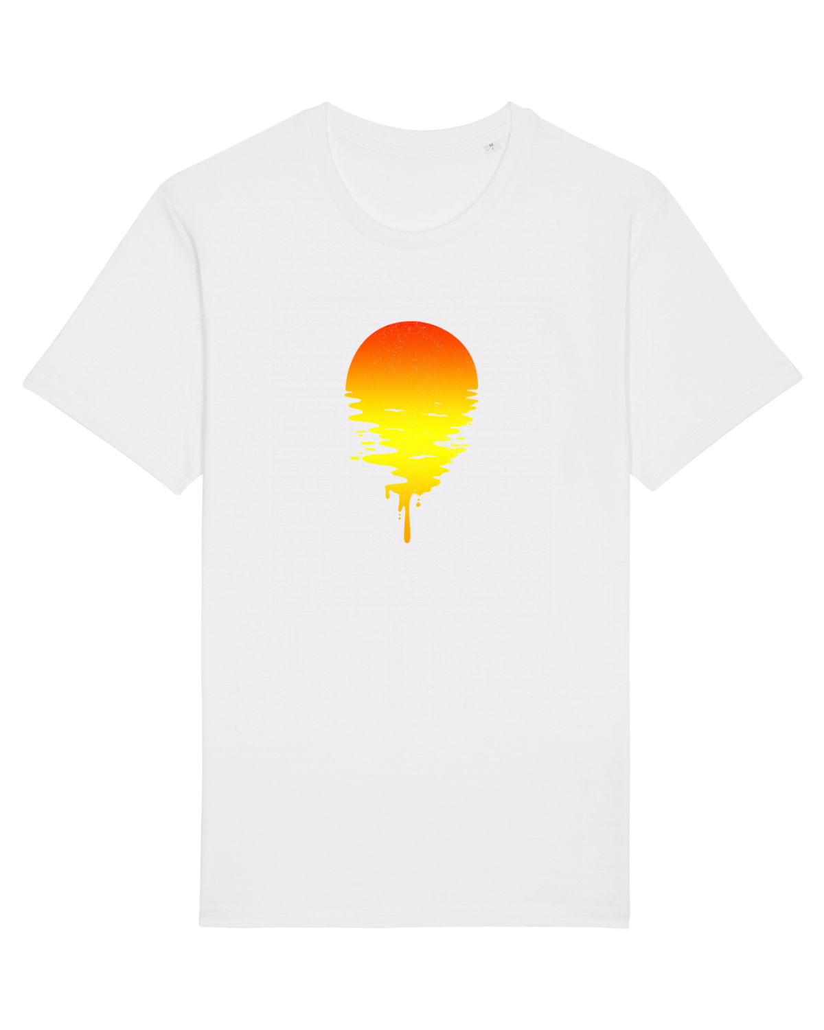 Tricou mânecă scurtă Unisex Rocker White