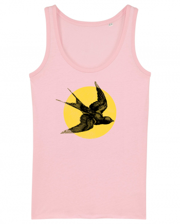 Bird Cotton Pink