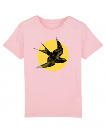 Bird Cotton Pink