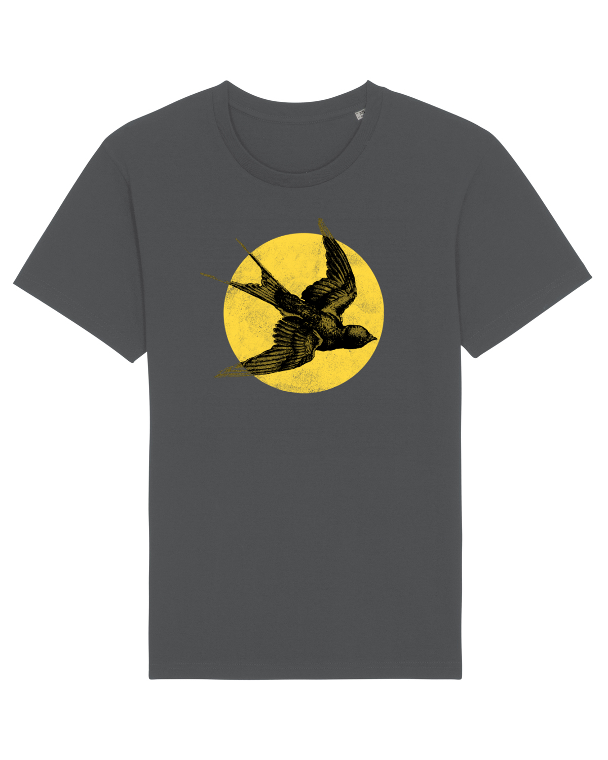 Tricou mânecă scurtă Unisex Rocker Anthracite