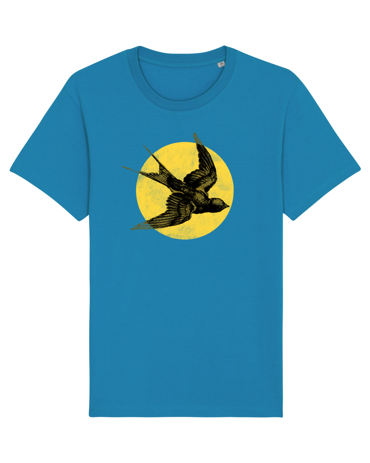 Tricou mânecă scurtă Unisex Rocker Azur