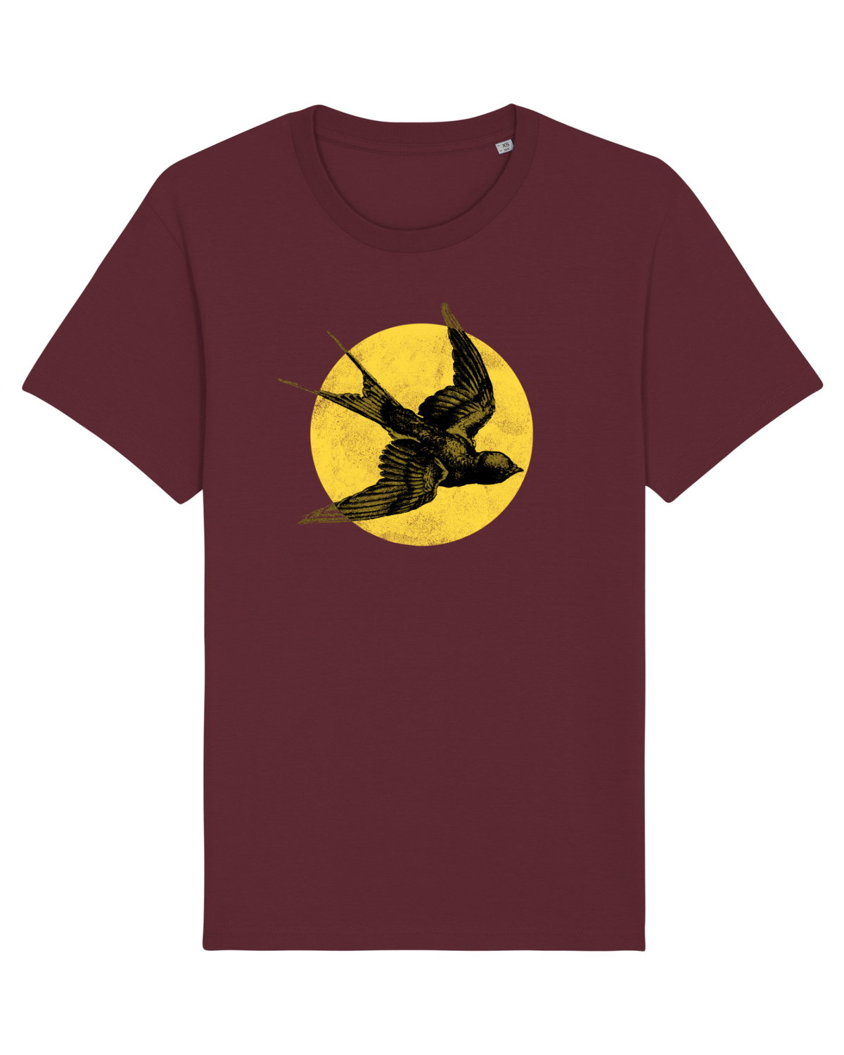 Tricou mânecă scurtă Unisex Rocker Burgundy