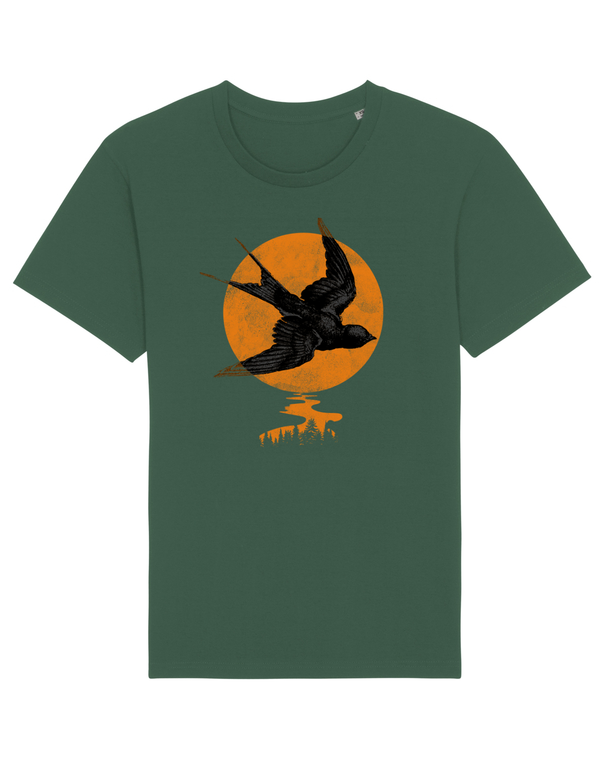 Tricou mânecă scurtă Unisex Rocker Bottle Green