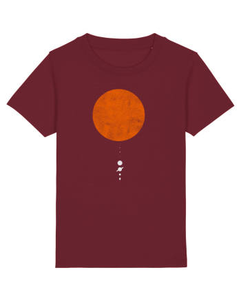 Solar planets Burgundy