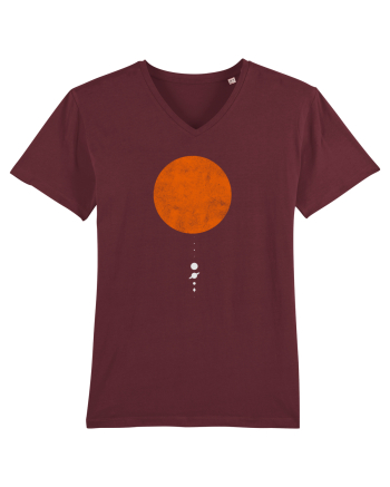 Solar planets Burgundy