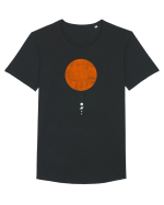 Solar planets Tricou mânecă scurtă guler larg Bărbat Skater
