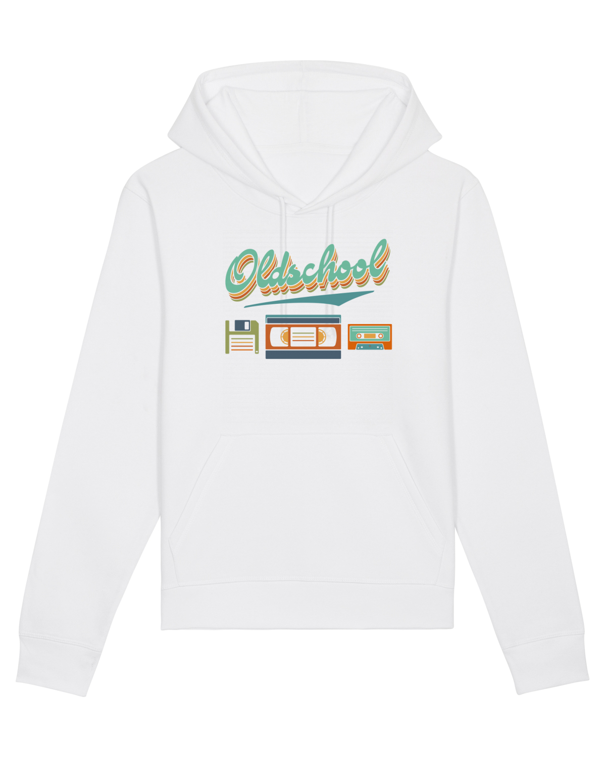 Hanorac Unisex Drummer White