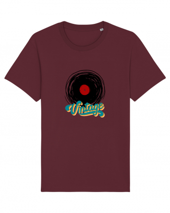 Vintage Disc Burgundy