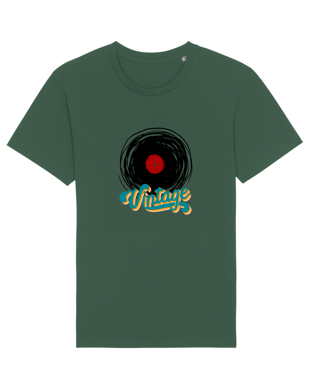 Tricou mânecă scurtă Unisex Rocker Bottle Green