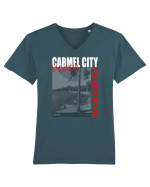 Travel. California Tricou mânecă scurtă guler V Bărbat Presenter
