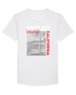 Travel. California Tricou mânecă scurtă guler larg Bărbat Skater