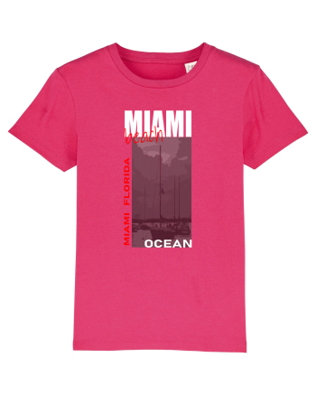 Travel. Miami Beach Raspberry