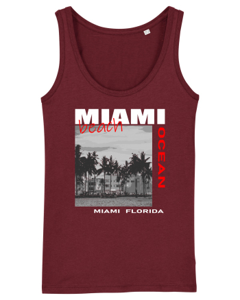 Miami Florida Burgundy