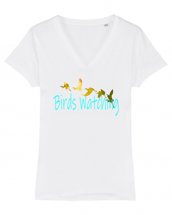 Birds Watching White