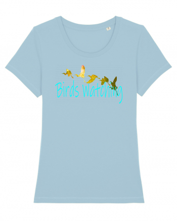 Birds Watching Sky Blue