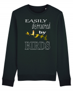 Easily Distracted By Birds Bluză mânecă lungă Unisex Rise