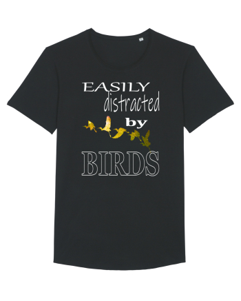 Easily Distracted By Birds Black