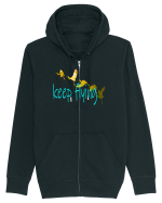 Keep Flying Hanorac cu fermoar Unisex Connector