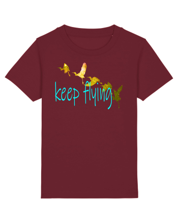 Keep Flying Burgundy
