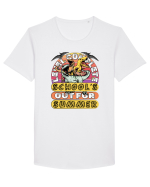 Level Complete School's Out For Summer Tricou mânecă scurtă guler larg Bărbat Skater