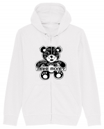 Make Money - Black Teddy Bear Hanorac cu fermoar Unisex Connector