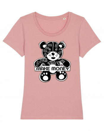 Make Money - Black Teddy Bear Canyon Pink