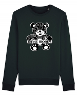 Make Money - Black Teddy Bear Bluză mânecă lungă Unisex Rise