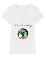 Prosperity Tricou mânecă scurtă guler V Damă Evoker