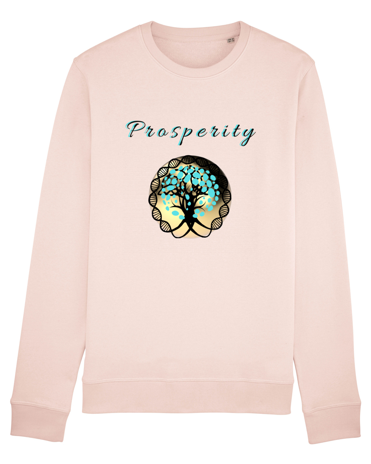 Bluză mânecă lungă Unisex Rise Candy Pink