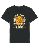 Tata si fiul prieteni pe viata. Father and son buddies for life Tricou mânecă scurtă Unisex Rocker