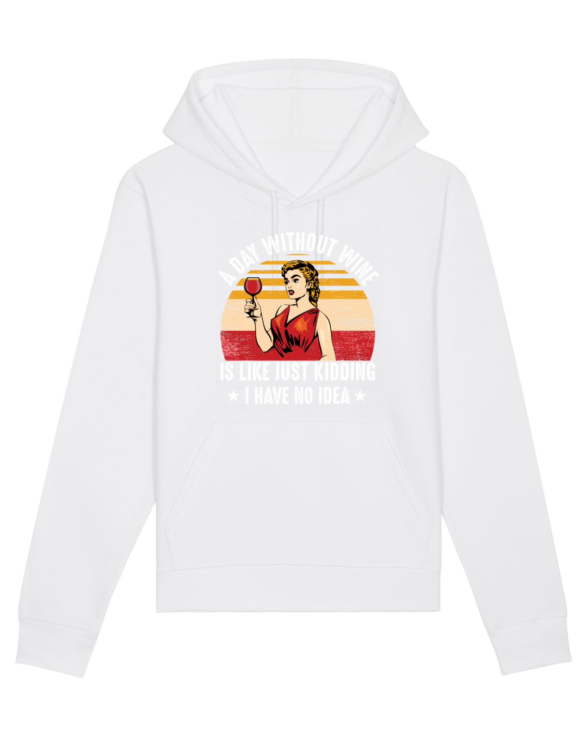 Hanorac Unisex Drummer White