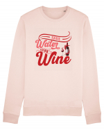 Save Water Drink Wine Bluză mânecă lungă Unisex Rise