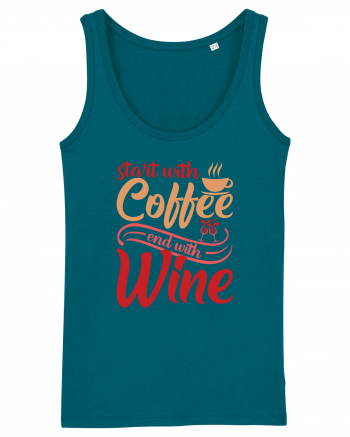 Start With Coffee End With Wine Ocean Depth