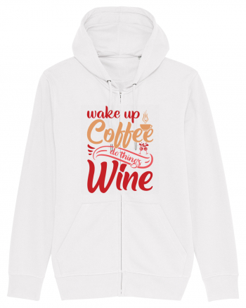 Wake Up Coffee Do Things Wine White
