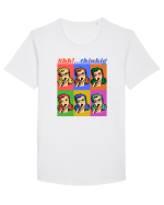 Funny Retro Comic Book Woman Tricou mânecă scurtă guler larg Bărbat Skater
