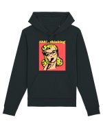 Funny Retro Comic Book Woman Hanorac Unisex Drummer