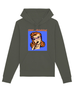 Funny Retro Comic Book Woman Hanorac Unisex Drummer